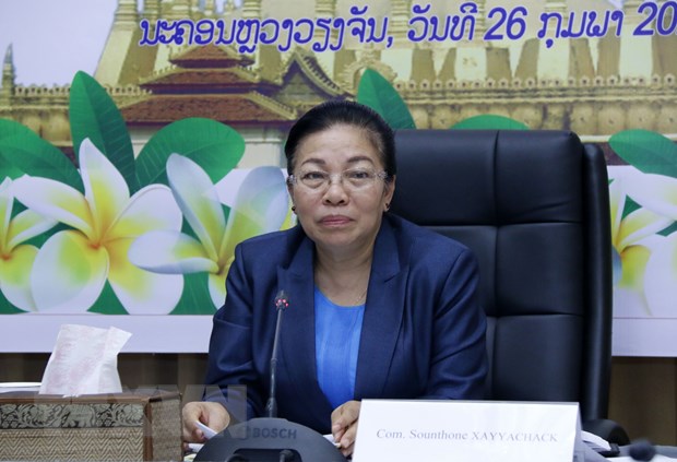 Les résultats du 11e Congrès national du Parti révolutionnaire populaire du Laos communiqués au Vietnam